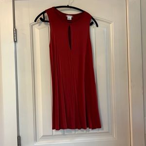 urban Outfitters dark red/orange mini dress